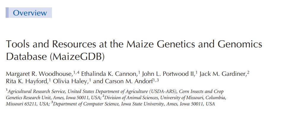 Alejandro Montenegro (@aemonten) on Twitter photo Here, Woodhouse et al (<a href="/USDA_ARS/">Agricultural Research Service</a>, <a href="/IowaStateU/">Iowa State University</a>, <a href="/Mizzou/">Mizzou</a>) provide an overview of the key resources available at <a href="/MaizeGDB/">MaizeGDB</a>, including #maize genomes, comparative genomics, and pan-genomics tools.
cshprotocols.cshlp.org/content/early/… Here, Woodhouse et al (<a href="/USDA_ARS/">Agricultural Research Service</a>, <a href="/IowaStateU/">Iowa State University</a>, <a href="/Mizzou/">Mizzou</a>) provide an overview of the key resources available at <a href="/MaizeGDB/">MaizeGDB</a>, including #maize genomes, comparative genomics, and pan-genomics tools.
cshprotocols.cshlp.org/content/early/…