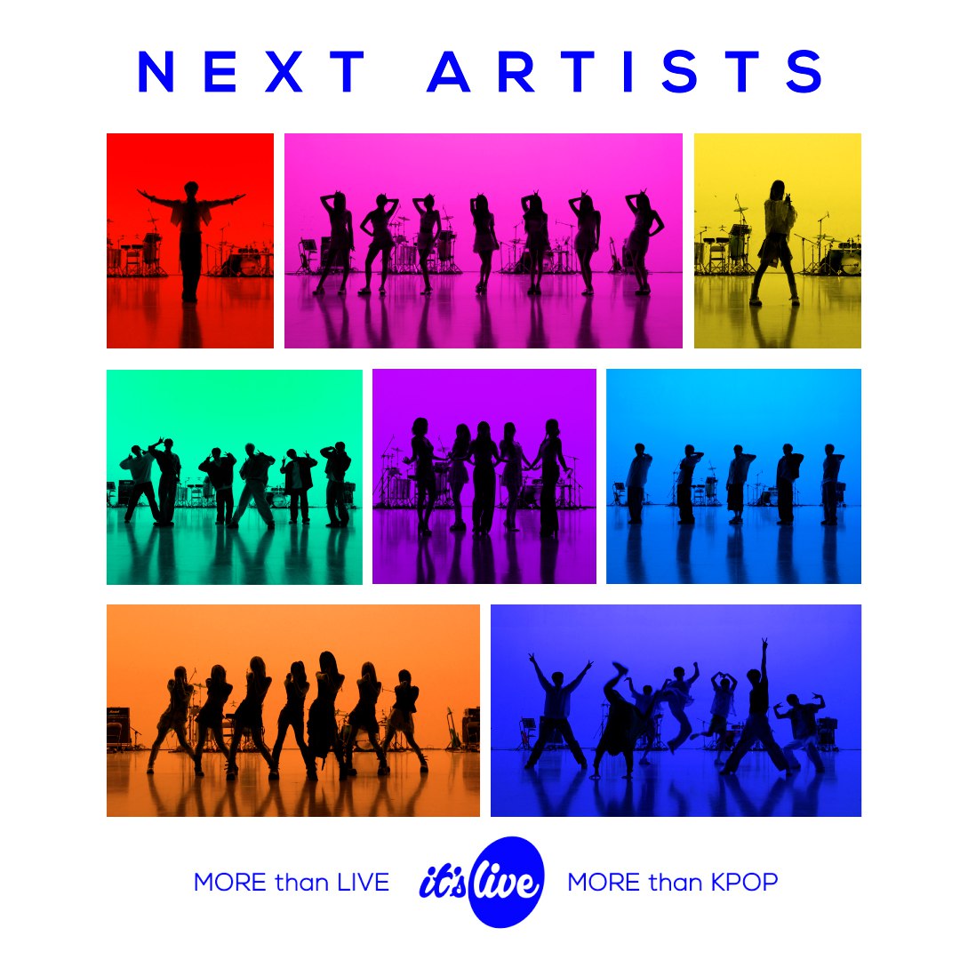 It's the Live NEXT Line-up Spoiler! Get ready for an exciting artist lineup that will light up It's Live. What kind of band arrangements are in store for you this time? Experience a band live show, no matter the genre. Don't miss it!