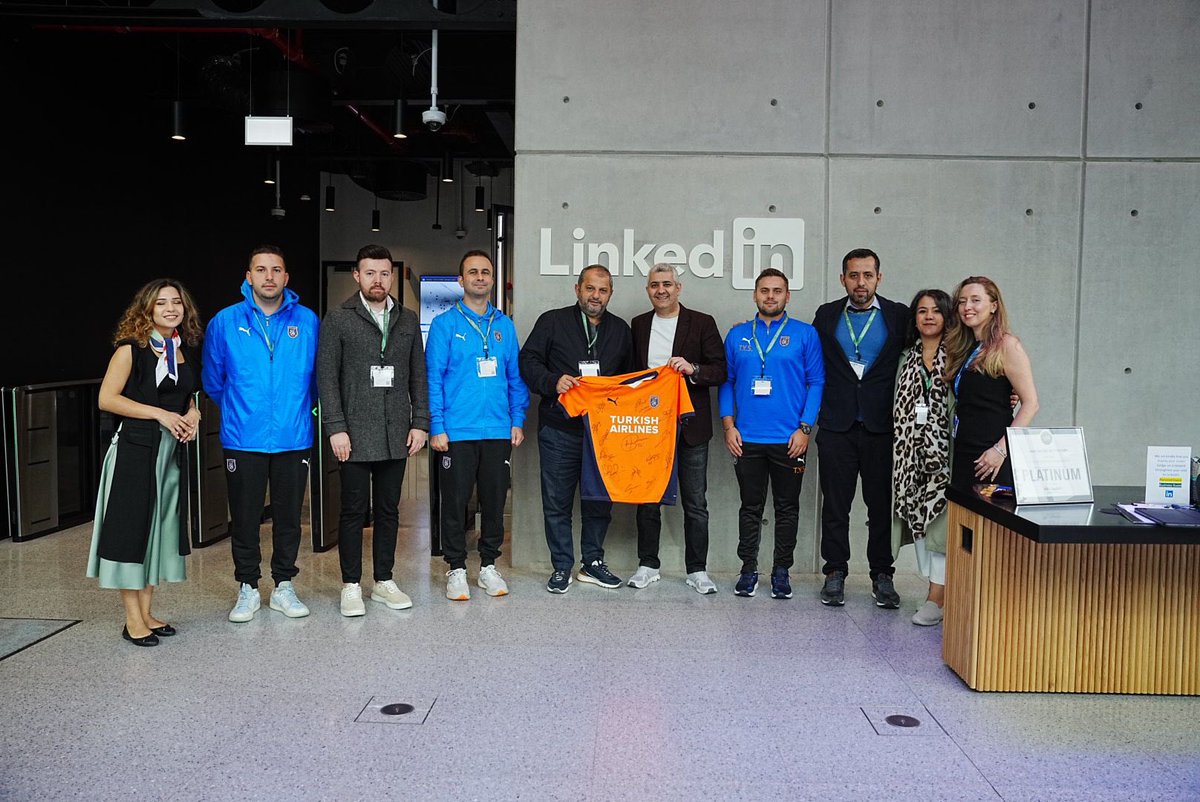 As <a href="/ibfk2014/">RAMS Başakşehir</a> , we had the opportunity to visit the <a href="/LinkedIn/">LinkedIn</a> EMEA HQ in Dublin, where we came for the UEFA Conference League Play Off qualifiers.
Special thanks to LinkedIn Turkiye for the invitation and warm welcome.