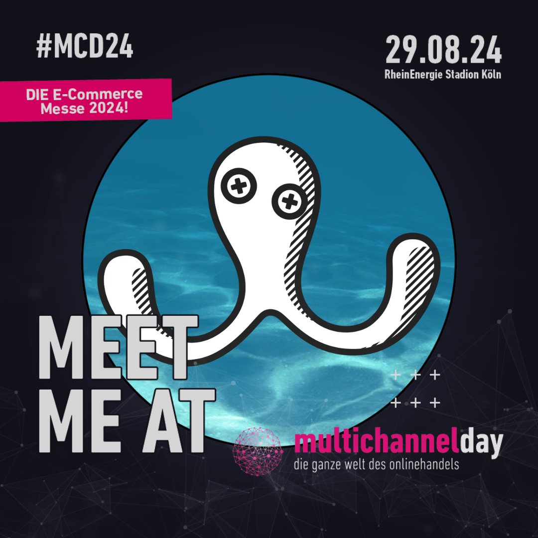 Reminder: Wir sind nächste Woche Donnerstag auf dem Multichannel Day im Rheinenergiestadion! Kommt bei uns am Stand Nummer 80 vorbei! 

#multichannelday #ecommerce #messe #pr #publicrelations
