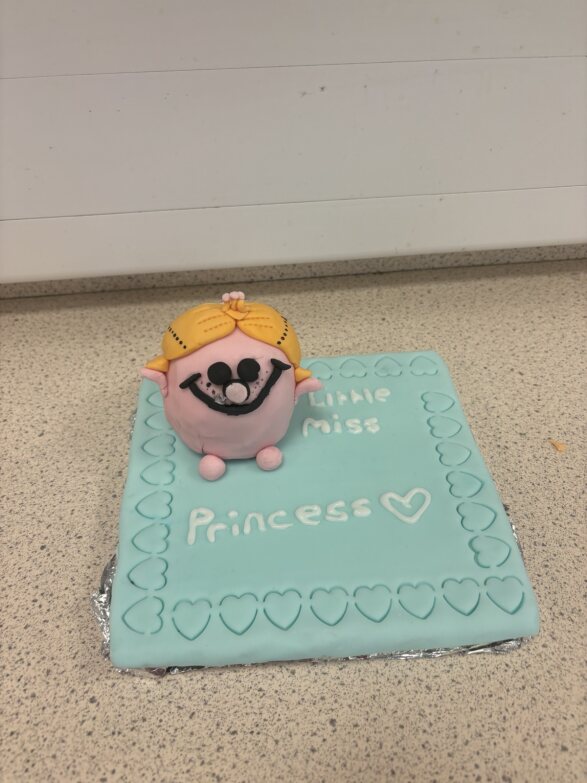 Cake Craft making Mr men or little Miss creations today