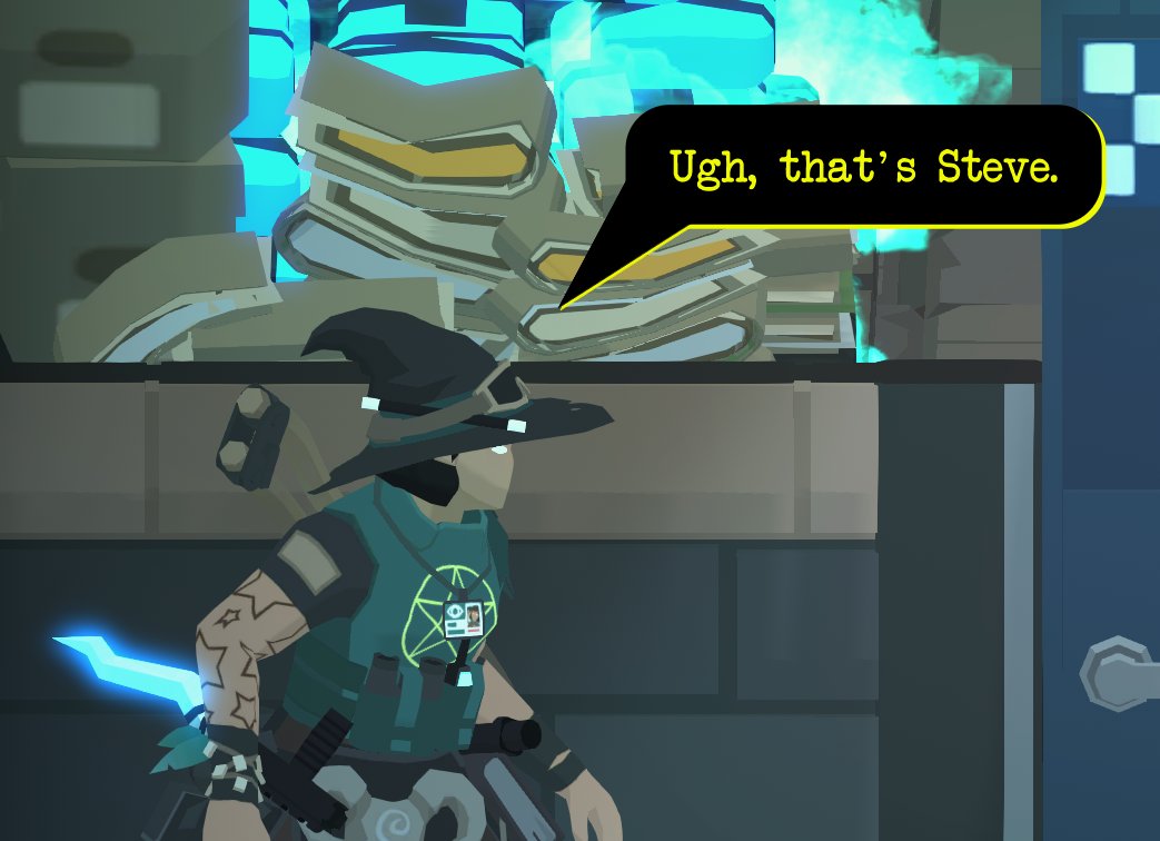 stevetheblack's tweet photo. Look, I'm not saying @Pentadact has read my Warlocks of Whitehall series (because I'm sure he hasn't), but I will say that @BreachWizards having a traffic warlock called Steve indicates a shared wavelength. https://t.co/S86GjbPHhq