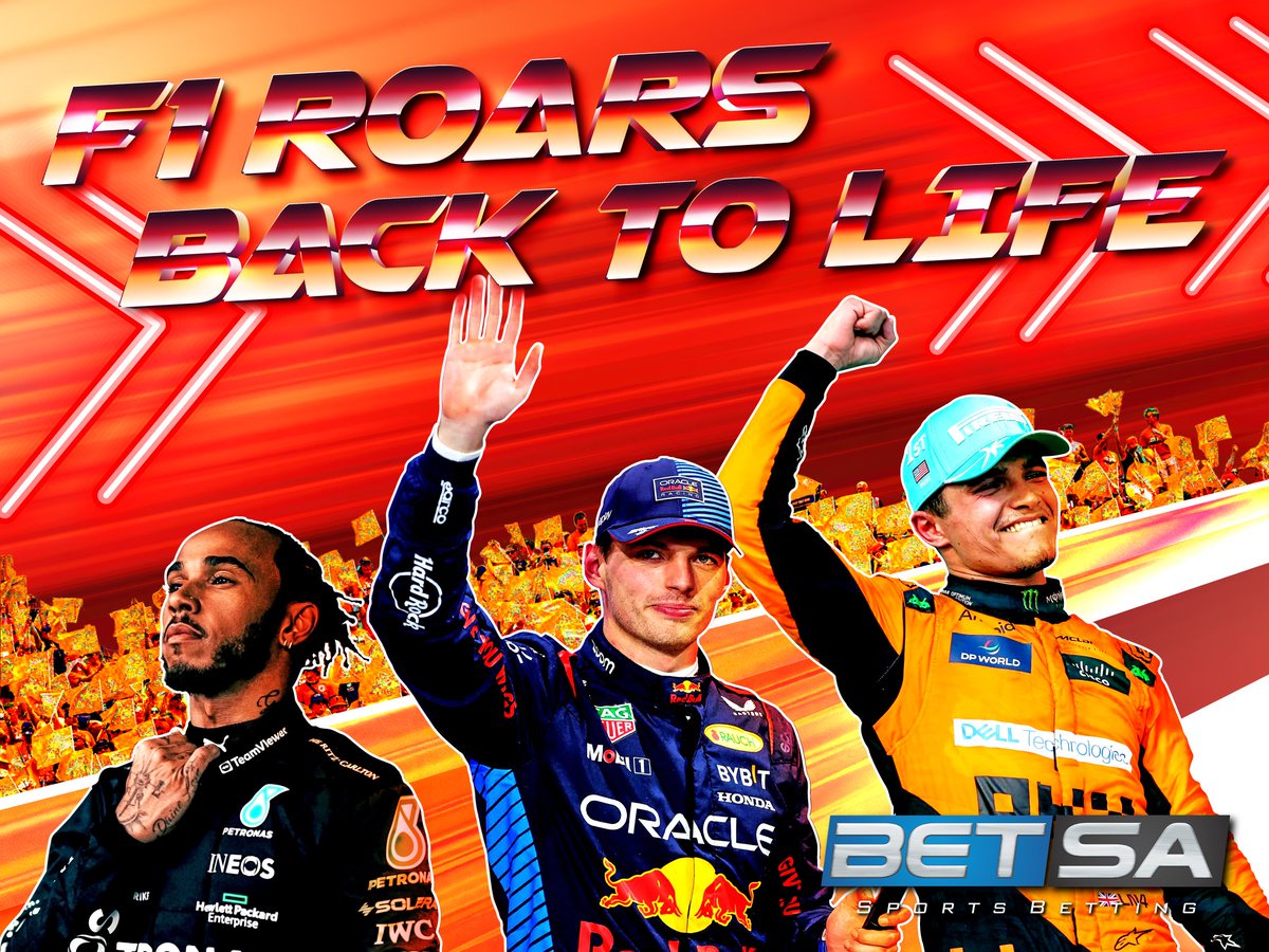 F1 roars back to life after the summer break! Watch as the orange army rallies for the Dutchman’s 200th race. Zandvoort's twists and turns await...

Back your driver - betsa.co.za/sport/MotorSpo…

#BetSA #Betting #SportsBetting #DutchGP #F1Returns #Zandvoort #RacingRevival
