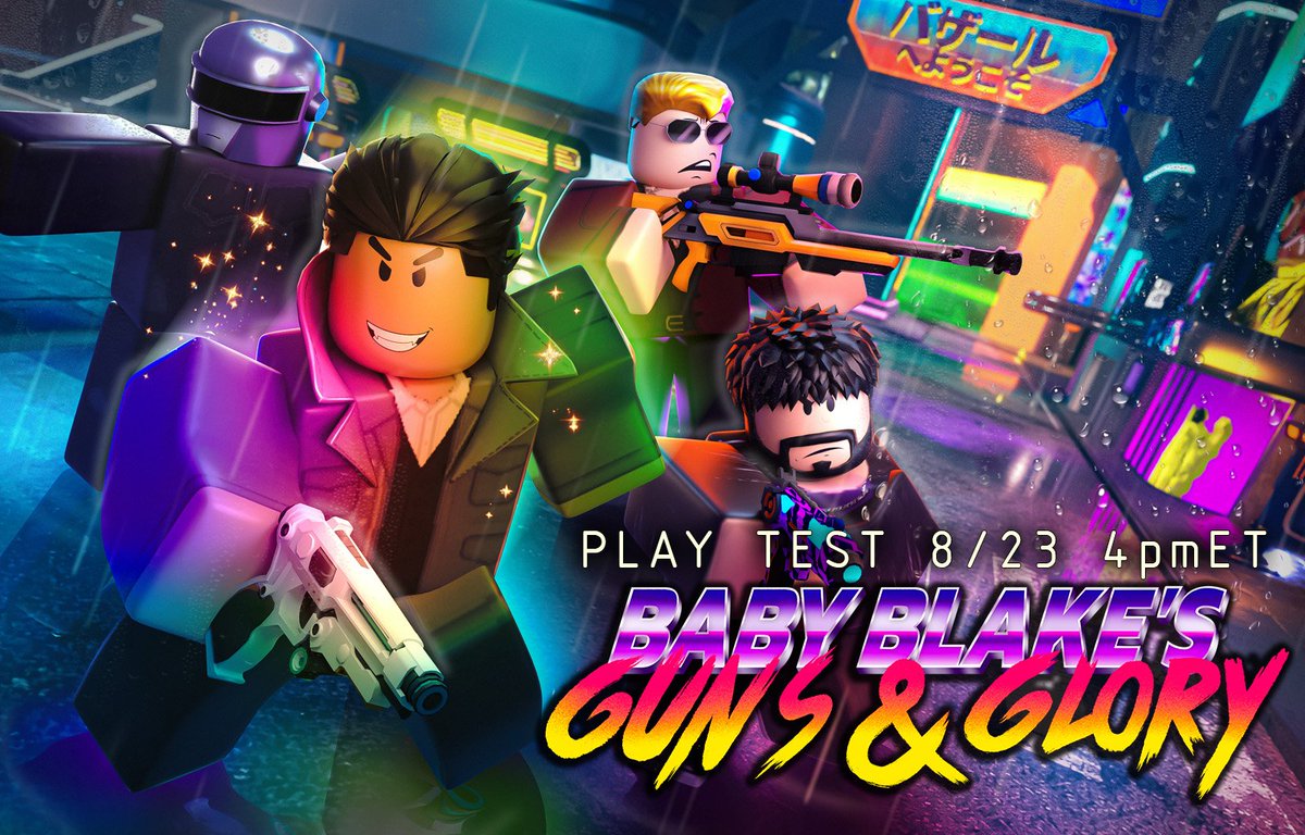 Polycount_io's tweet image. Attn @Roblox  community! We are doing a playtest for our First Person Shooter today at 4pm ET. Limited spots available.  Instructions on how to join in the Thread

#firstpersonshooter #babyblakegunsglory #bananagun 🍌🔫👑