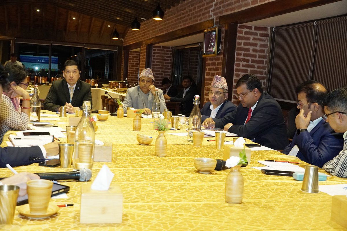 FAONepal's tweet image. FAO participated in the #DVI Project Steering Committee meeting, where #MoALD  #AITC shared progress updates and outlined the way forward. The project is establishing three digital agriculture villages and ensuring effective implementation of activities through partnerships .