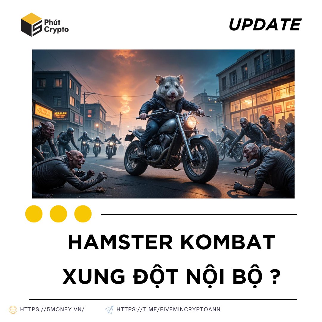 5 Phút Crypto (@5phutcrypto_) on Twitter photo 🔥Hamster Kombat nổ ra xung đột trong nội bộ vì ĂN CHIA KHÔNG ĐỀU ? #5PC #HamsterKombat 
Sau NOT và DOGs, nhiều người kì vọng Hamster Kombat sẽ là cái tên airdrop tiếp theo khi đã list pre market OKX và Bybit. Tuy nhiên drama gần đây cho thấy ae có thể sẽ phải 🔥Hamster Kombat nổ ra xung đột trong nội bộ vì ĂN CHIA KHÔNG ĐỀU ? #5PC #HamsterKombat 
Sau NOT và DOGs, nhiều người kì vọng Hamster Kombat sẽ là cái tên airdrop tiếp theo khi đã list pre market OKX và Bybit. Tuy nhiên drama gần đây cho thấy ae có thể sẽ phải