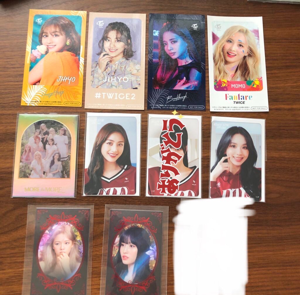 TWICEトレカ交換 twice

求 サナ（同異種🙆‍♀️）

譲 ナヨンジョンヨンモモサナジヒョミナダヒョンチェヨンツウィ

お気軽にお声掛けください🙇‍♀️