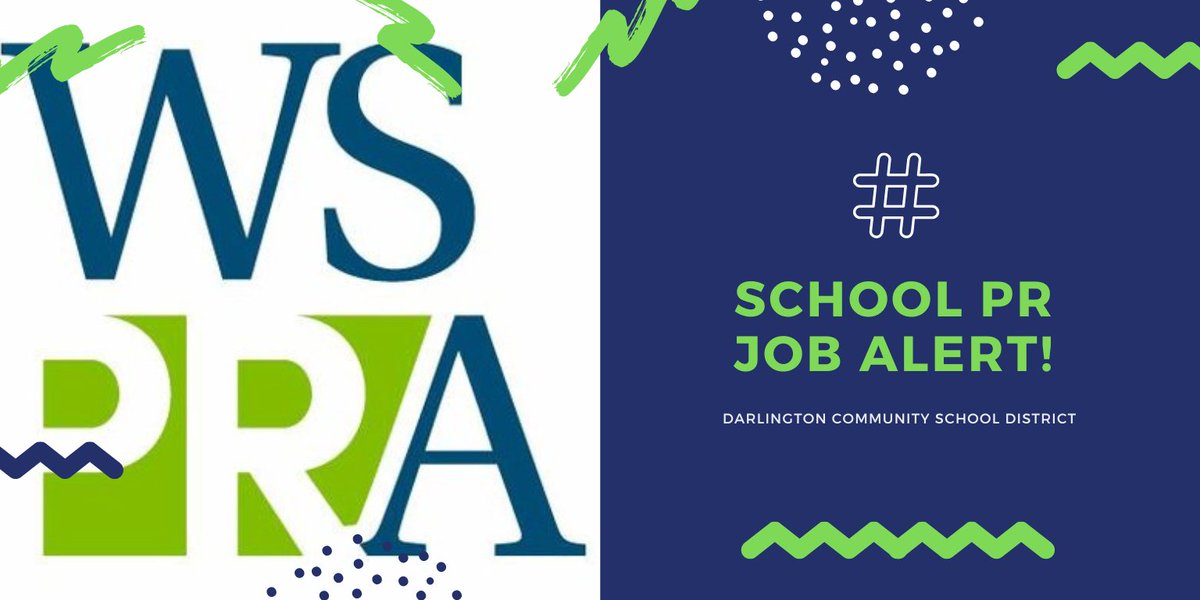 Darlington Community School District is searching for a Communications Director! #schoolpr application info: wecan.waspa.org/Vacancy/218638
