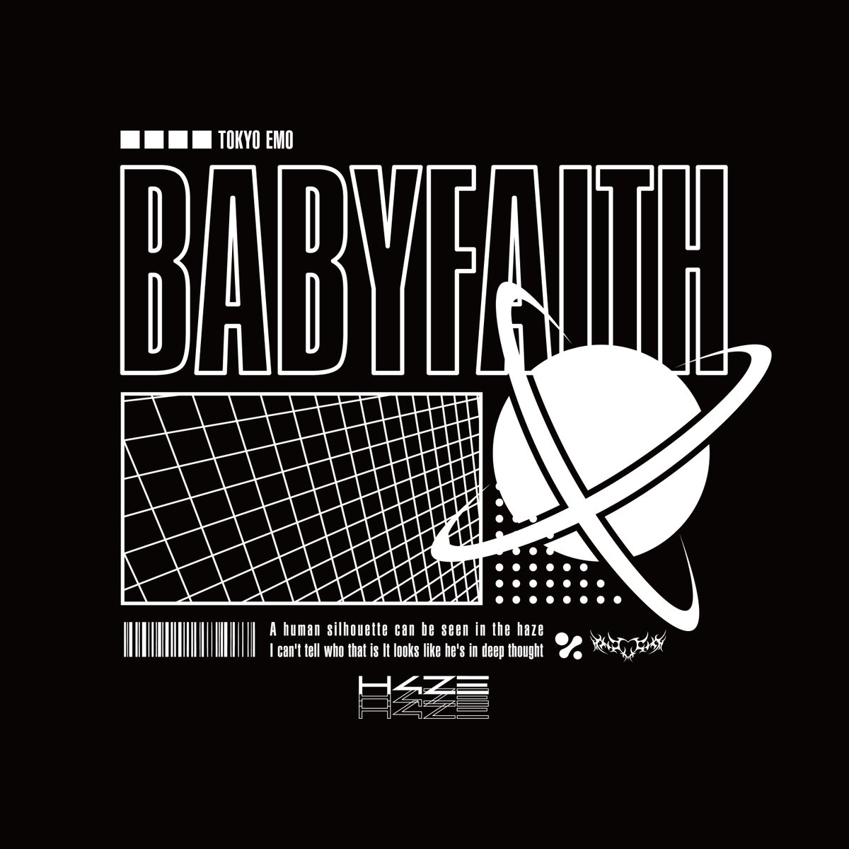 【WORKS】

BabyFaith ( <a href="/BabyFaith_offi/">𝑩𝒂𝒃𝒚𝑭𝒂𝒊𝒕𝒉</a> )

Official Merchandise
｢ H4ZE ｣ T-Shirt

Design : Luka <a href="/Luka_works/">Luka / ルカ</a>