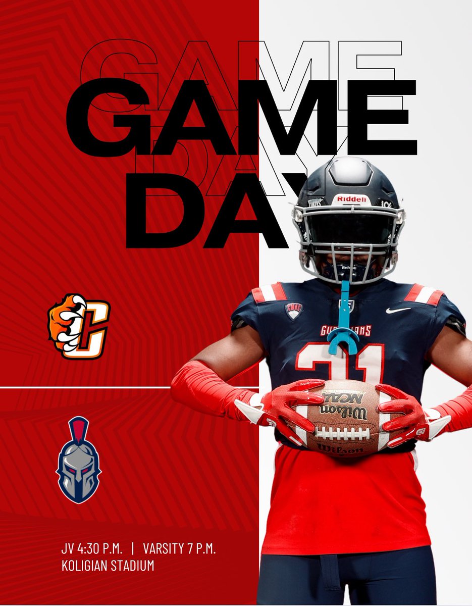 🗡️GAME DAY🗡️

🏈 Guardians VS. Central
📆 Friday, Aug. 23
📍 Koligian Stadium 
⏰ JV: 4:30 p.m. || VARSITY: 7 p.m.
.
.
.
#garzaguardiansfootball #standformore #thegarzaway #garzaguardians #justingarza #justingarzafootball #guardianfootball #centralunified <a href="/Coach_fares/">Yosef Fares</a>