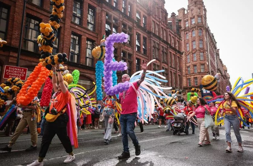 To all our young people off to <a href="/ManchesterPride/">Manchester Pride</a>  this weekend... be safe, have a great time and don't forget to take loads of pictures.  Have a good one!! 👍😊👍🌈