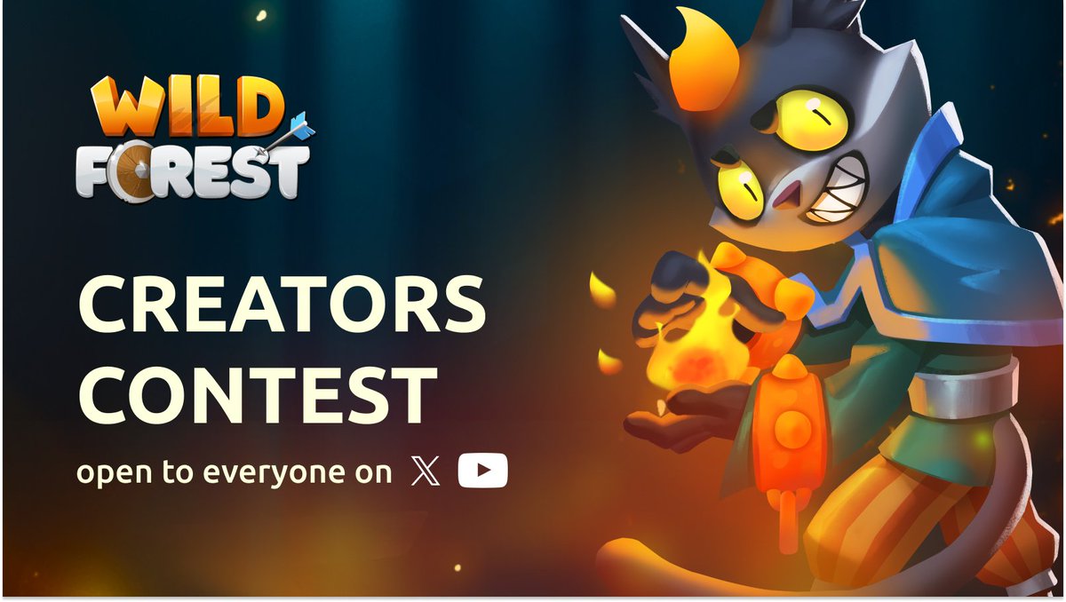 🖼 New Wild Forest Creators Contest! ✍🎥🌲

🧵 (½)

Get ready to unleash your Wild creativity and join our 10-day contest, open to everyone!✨

👨‍🏫 How to participate:

• Create a captivating video or a creative thread about Wild Forest. No limits on time or size, get your