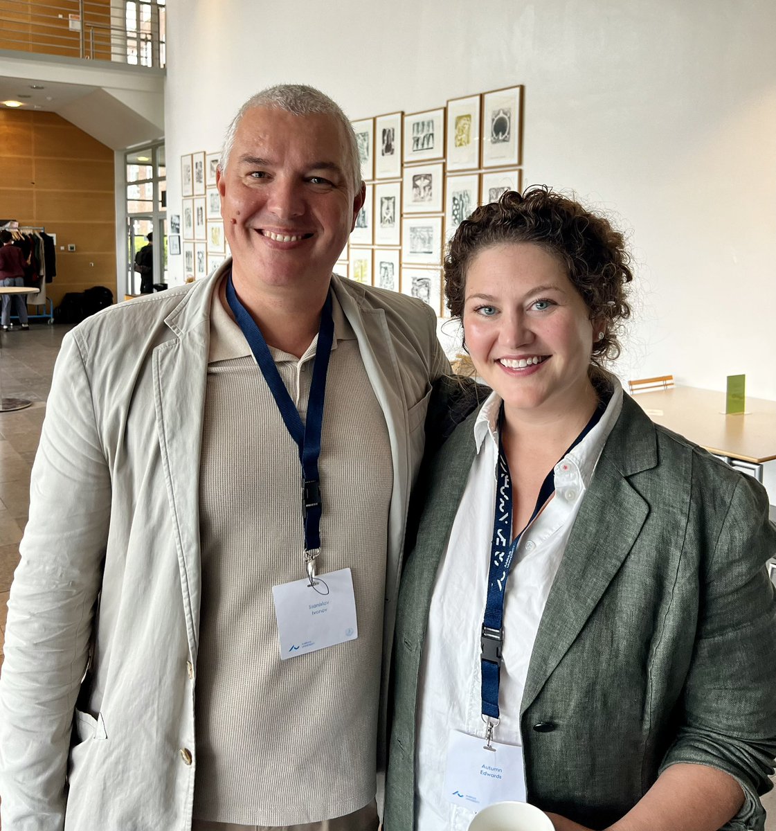 Human-Machine Communication (@hmcjournal) on Twitter photo Today, our EIC (<a href="/autumnedwards/">autumn edwards</a>) and the EIC of <a href="/robonomicsj/">robonomicsjournal</a> (<a href="/stan_ivanov/">Stanislav Ivanov</a>) met to talk about a possible future project. Both journals are Diamond OA. #hmc Today, our EIC (<a href="/autumnedwards/">autumn edwards</a>) and the EIC of <a href="/robonomicsj/">robonomicsjournal</a> (<a href="/stan_ivanov/">Stanislav Ivanov</a>) met to talk about a possible future project. Both journals are Diamond OA. #hmc