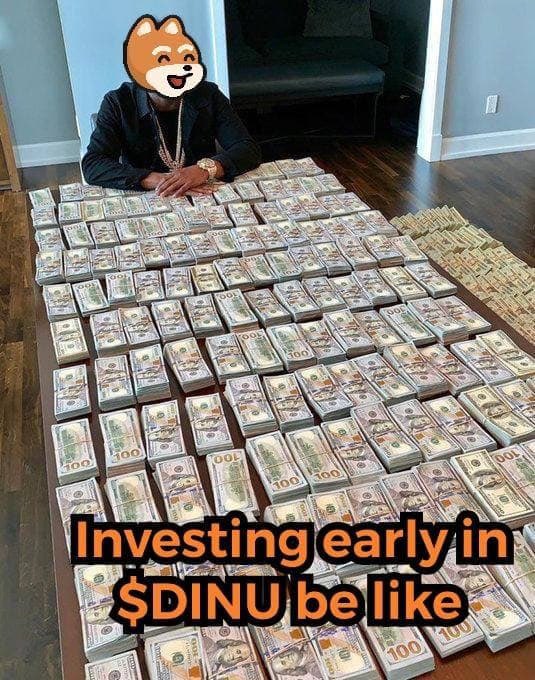 invest early in $DINU to get a generational wealth 💸🤑🐶 #altseason is jut kicking in be a early Chad 😎 $DINU will melt faces 🐶🚀🚀 fill your bags 📈 
$SHIB $DINU $DOGE $FLOKI $BONK $WIF $PEPE
#MemeCoinSeason2024   #Altcoins #dinu #DOGE #shibainu #Ethereum #memecoin