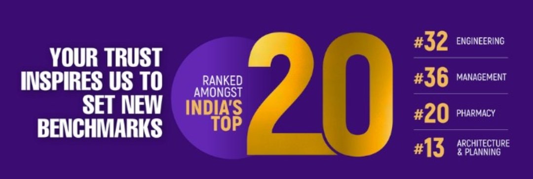 With the Number 1 spot in architecture in North India’s private sector and a 20th rank in NIRF2024, Chandigarh University reaffirms its exceptional status in architectural education.
#ChandigarhUniversity #NIRF2024 #Top20 #ArchitectureLeadership