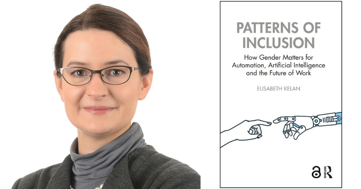Congratulations to <a href="/EKelan/">Prof Elisabeth Kelan</a> 🎉 Her book Patterns of Inclusion: How Gender Matters for Automation, Artificial Intelligence and the Future of Work, is now available open access (OA) at doi.org/10.4324/978100… 
Essex OA fund info: bit.ly/OAEssex 
<a href="/Essex_EBS/">Essex Business School</a>, <a href="/ResearchEssex/">Research at Essex</a>