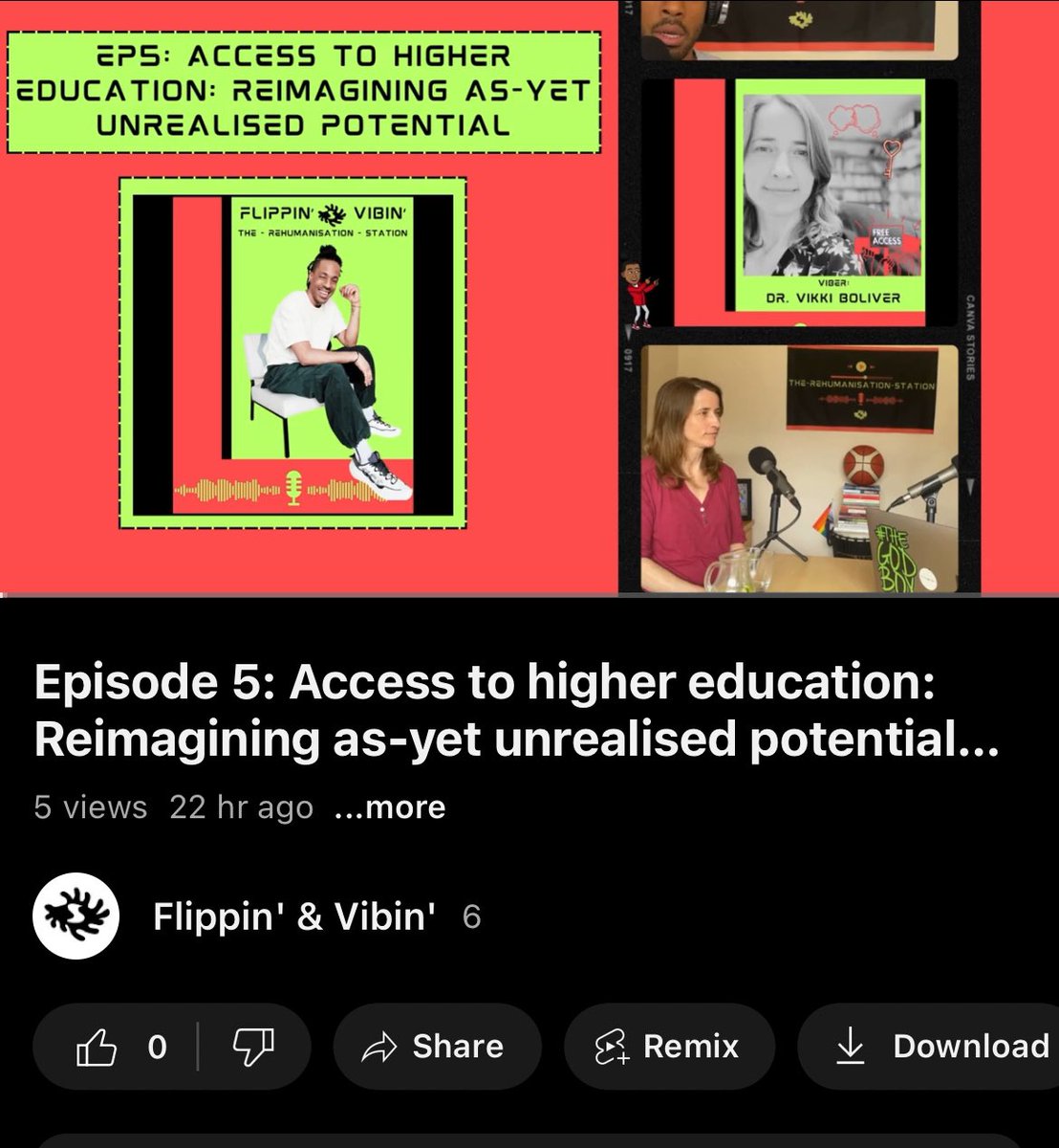 Episode 5 (raw and uncut) with <a href="/VikkiBoliver/">Vikki Boliver</a> is now on YouTube 

youtu.be/VfilrHXEGts?si…