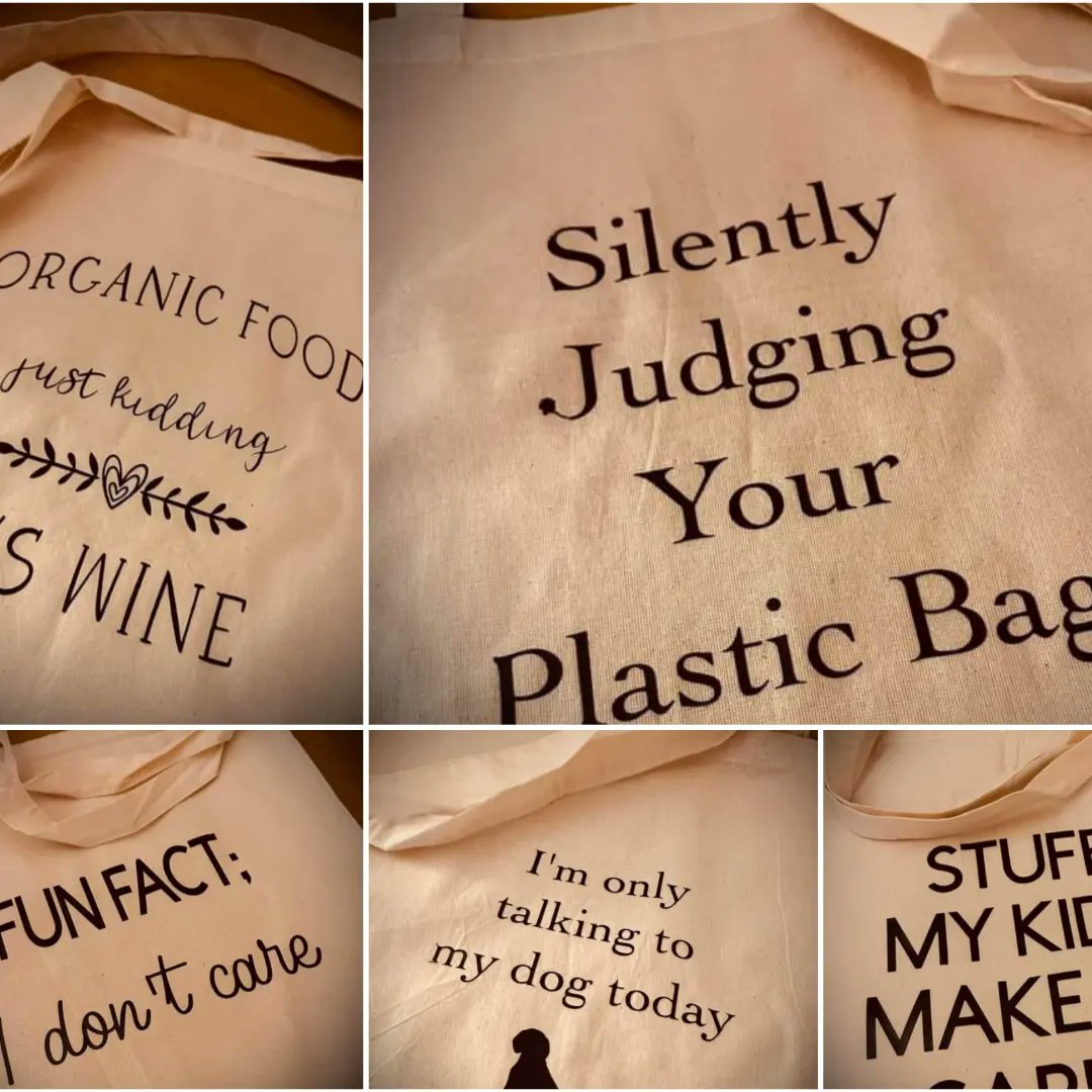KcraftDesign's tweet photo. Tote Bags now only £5 Each + £2 P&amp;P

Bags are approx 42 x 38cm

https://t.co/u8ESzYLhBf

#CraftBizParty #MHHSBD #SmallBiz @CraftBizParty @UKMakers1 #SmallBusinessMatters #tote #Friday #fiverfriday https://t.co/9LrMQ4iPMD