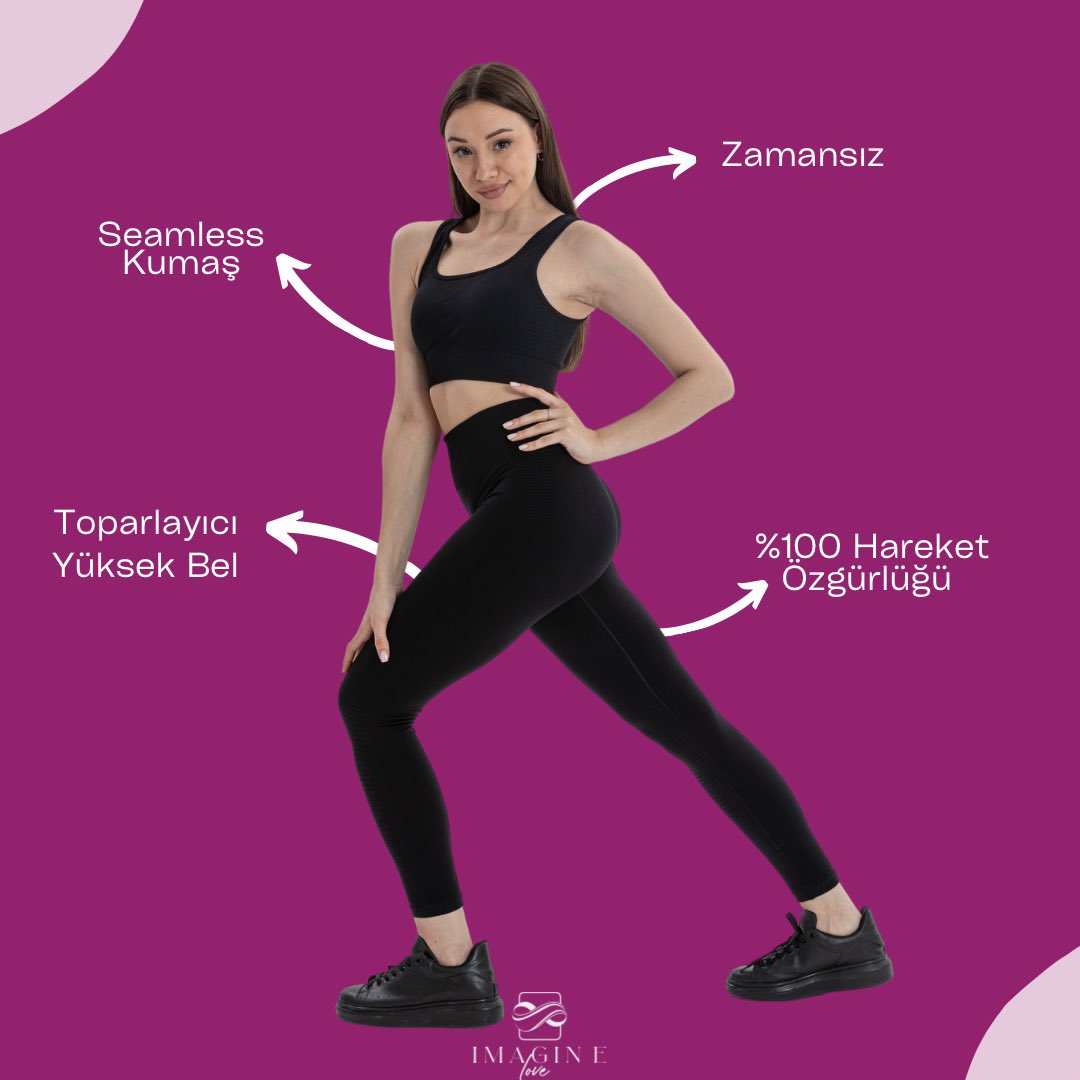 imaginelovetr's tweet photo. Gücünü Hisset, Hareketin Tadını Çıkar! 💪 En zorlu antrenmanlar için tasarlandı, her adımda seni destekler. 🌟 

#imaginelove #womenpower #yoga #fitness #pilates #sportsbra #sportsleggings #womenleggings #wholesale #activewear #womenfashion https://t.co/h8tJbY7vlz
