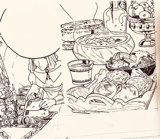 こういうのを描くのが、一番楽しい………… 