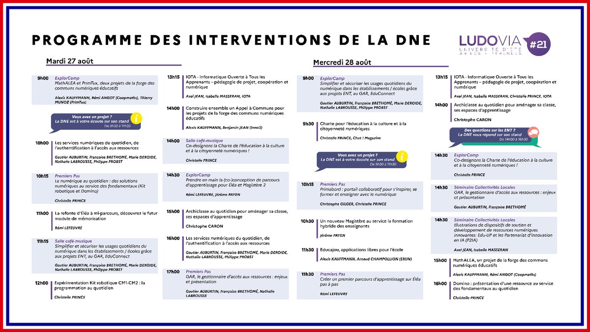 🙌 Hâte de vous retrouver !
Rendez-vous à <a href="/ludoviaorg/">@ludoviaorg.bsky.social</a> 
Préparez votre venue en consultant le beau programme que les équipes de la #DNE vous ont concocté !

📍Stand #DNE SW22