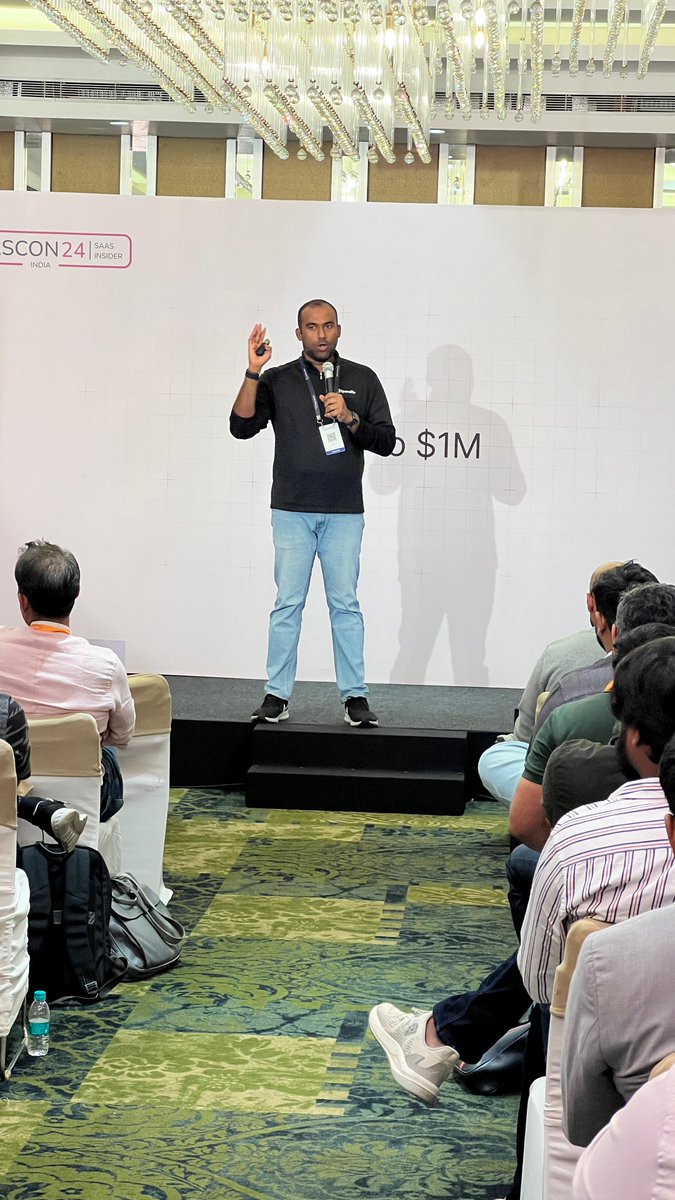 Our last session on #RoadTo1M is 'Event Marketing: Driving Growth in a $0-$1M Startup' by <a href="/nivasravi/">Nivas Ravichandran</a>, Head of Marketing, <a href="/spendflo/">Spendflo</a> #SaaSCon24 #marketing #RoadTo1M #eventmarketing