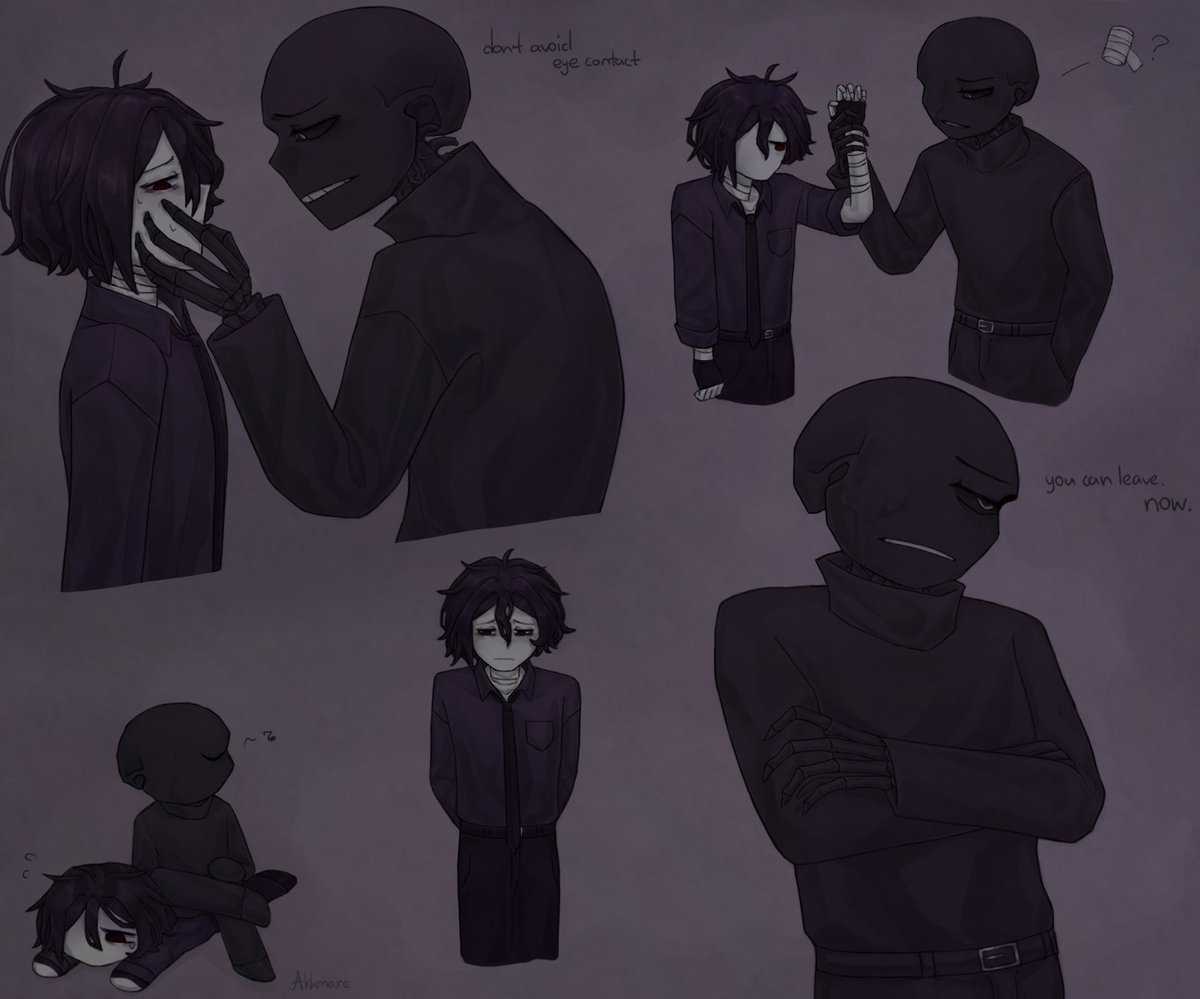 strained relationship
#nightmaresans #oc