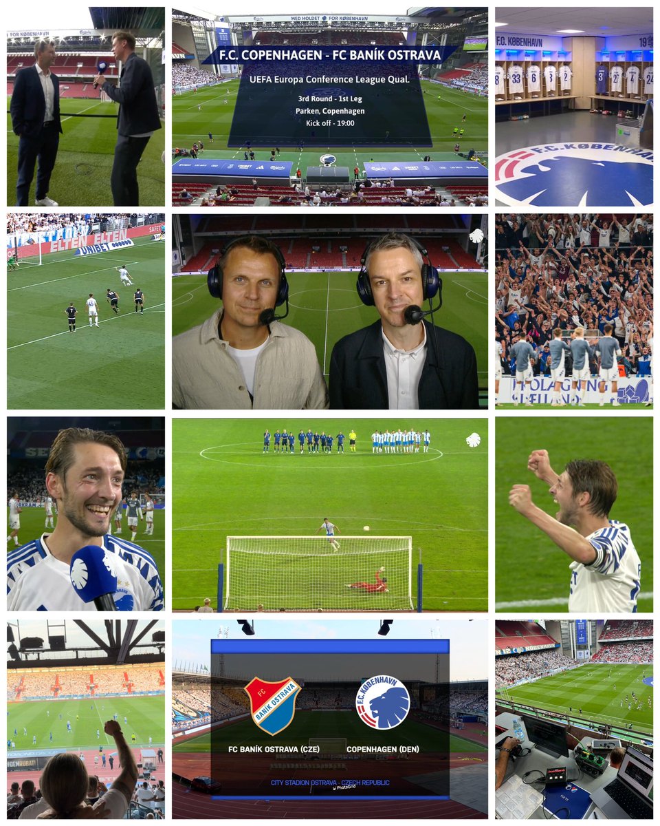 Fjerde europæiske kamp på tre uger produceret, kommenteret og transmitteret LIVE hos os selv. Ærlig talt en milepæl, at vi er nået så langt både teknisk, økonomisk og indholdsmæssigt at kunne sende officielle kampe… #fcklive