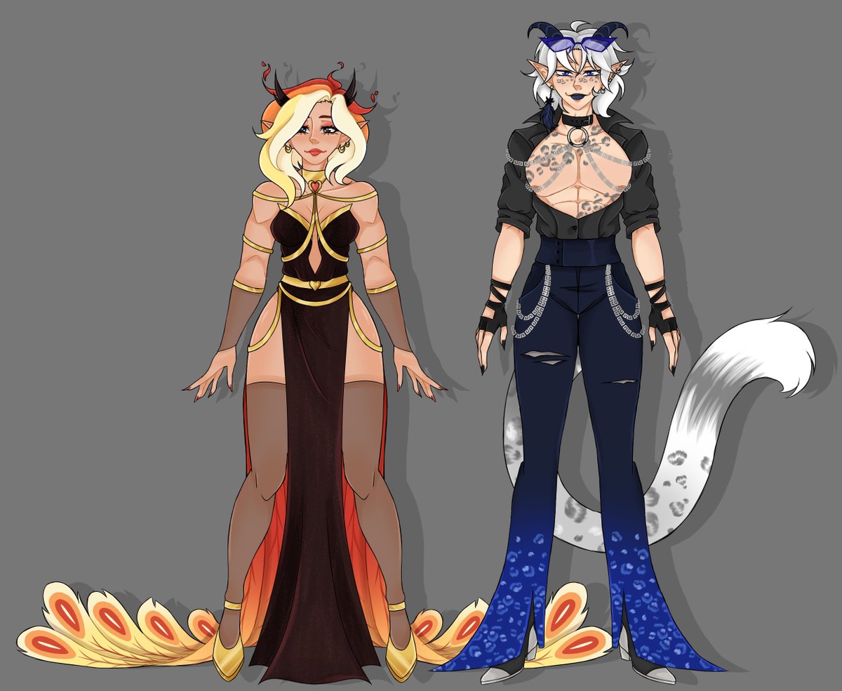 anatashaj2's tweet photo. Phenex is done, Sytry's best friend. I do call them the headache and migraine of the king of lust.
#oc #demonoc #leoparddemon #pheonixdemon #pheonixoc #leopardoc #originalcharacters #characetrdesign #demondesign #myart #digitaldrawing https://t.co/2D8R6PJdyg