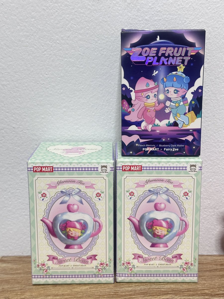 empty_js's tweet photo. ส่งต่อ 
น้อง Sweet bean Afternoon tea 380🧒🏼
น้อง Zoe fruit planet 320🍏🍊🍋🥝
(ยังไม่แกะกล่องสักชิ้นค่ะ)
คิดค่าส่งตามจริงค่ะ
(อยู่ขอนแก่นแถวมข นัดรับได้)
#popmarthailand #POPMARTTH #popmart #Sweetbean #sweetbeanafternoontea  #ตลาดนัดpopmart #ตลาดนัดsweetbean #ก���่องจุ่ม #ขอนแก่น https://t.co/Ylig1utZgY