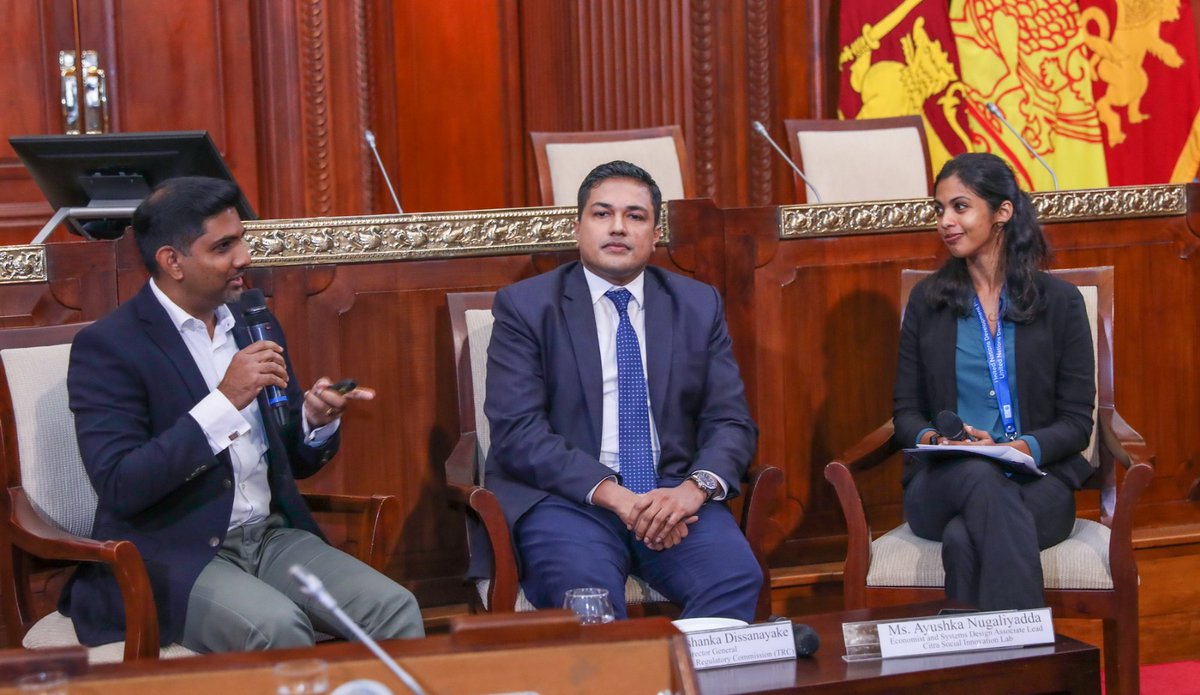 UNSriLanka's tweet photo. The national event engaged diverse stakeholders around sustainable development, digital inclusivity, youth empowerment &amp; humanitarian principles in warfare, culminating in actionable recommendations &amp; commitments to further Sri Lanka's contributions to the Summit of the Future. https://t.co/Q9JgjhuZcy