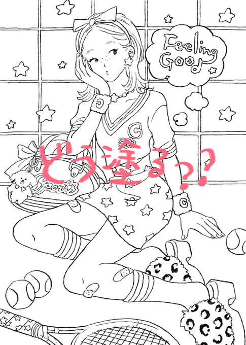 塗りパターン考えてみました☻https://t.co/t7QgNK7ldD 
