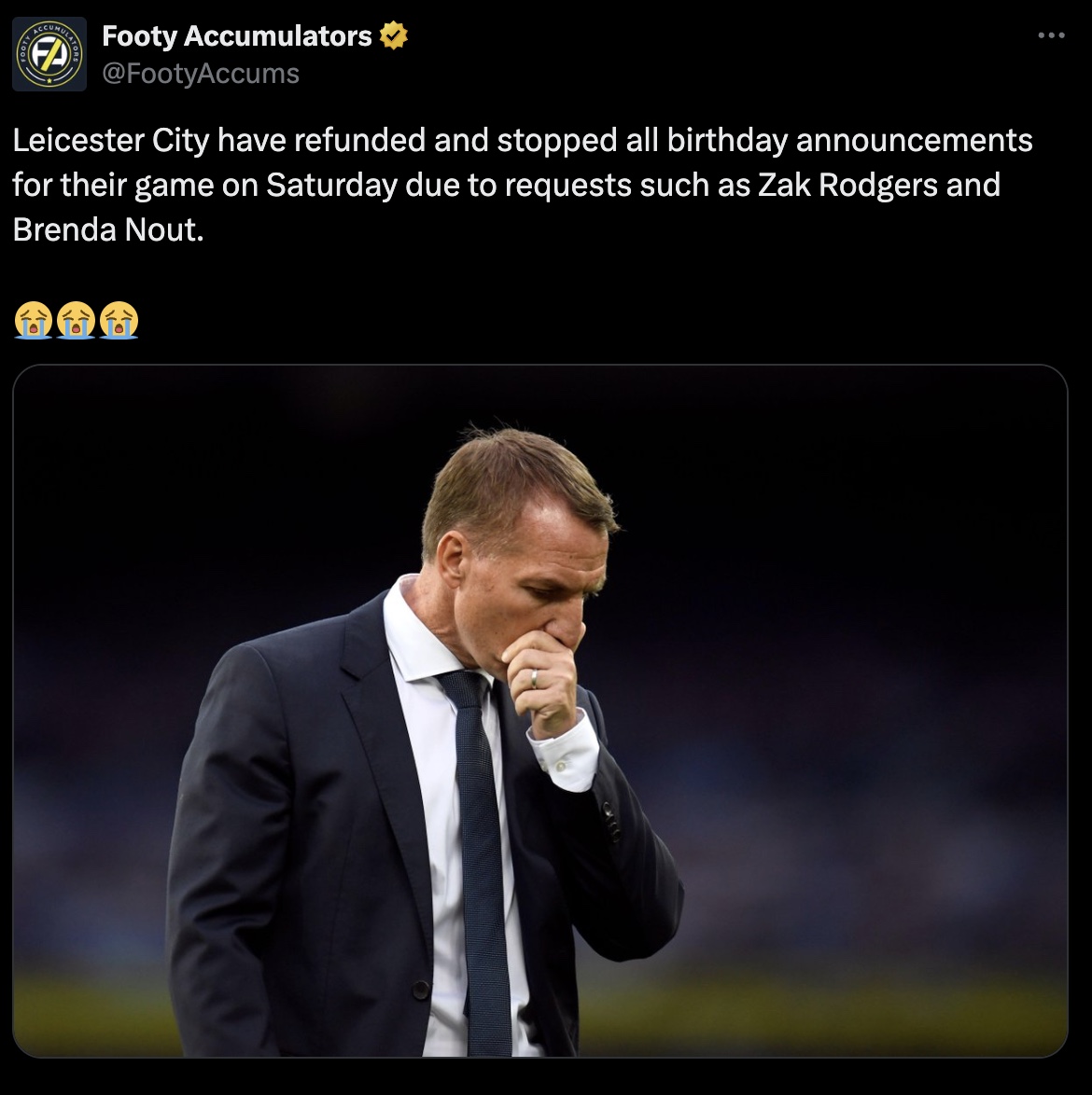 BlueTintedLCFC's tweet photo. What a time this was. https://t.co/oQxTKoGuGK