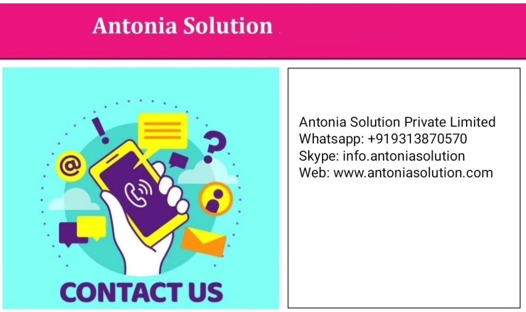 antoniasolution's tweet photo. We provide complete setup, development, integration, deploy, support and promotion to start your own Business.
You can contact us at anytime.
+919313870570 info@antoniasolution.com
https://t.co/d4N49ncRWc
#app #apps #mobileapps #applications #mobileapplications #appsdevelopers https://t.co/kx1u6RVyEE