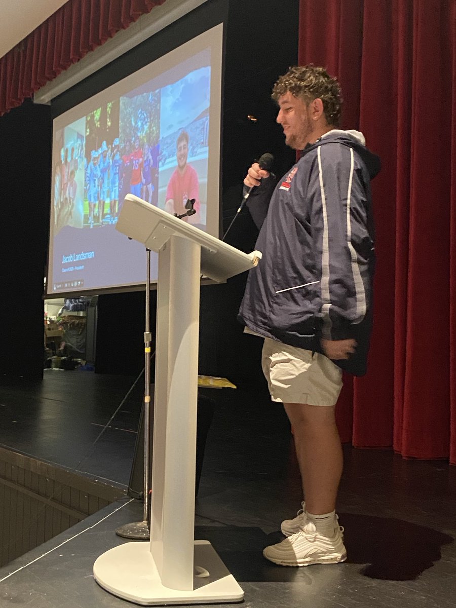 FranklinHS_BCPS's tweet photo. Thank you to Diego, Grier, and Jacob for sharing your powerful messages with the Class of 2028!  Your commitment to excellence, education, and service does not go unnoticed! #ROWTHEBOAT ⁦@KO_BCPS⁩ https://t.co/duR8DQBRsB