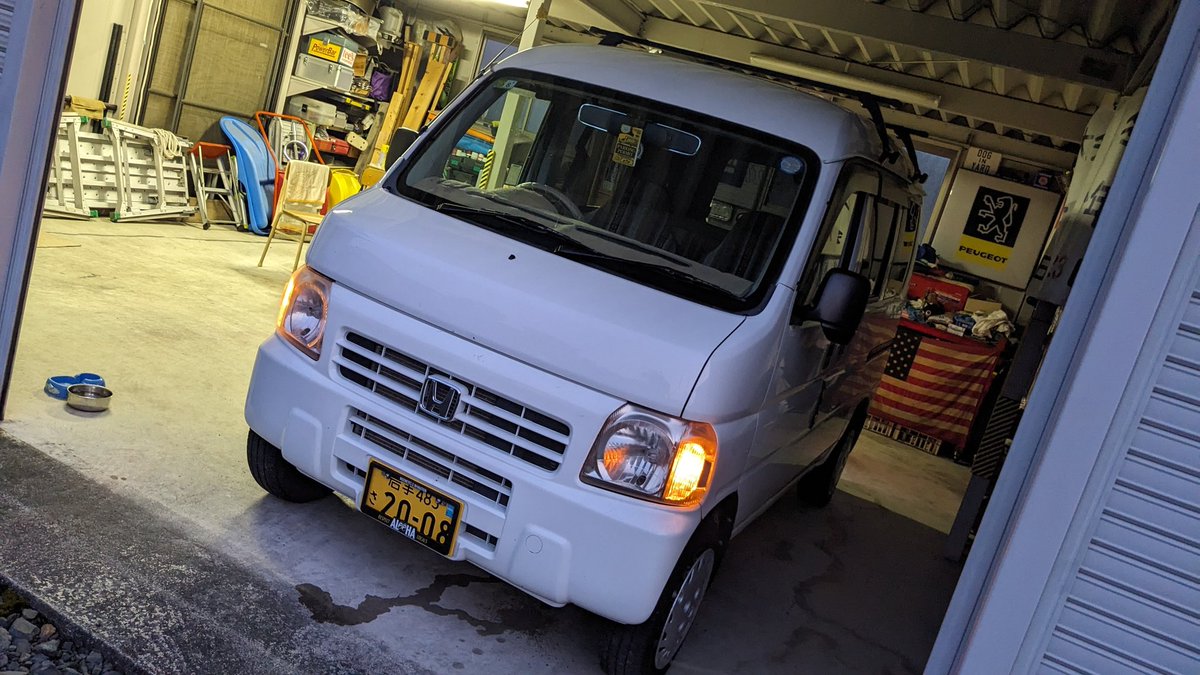 HideyukiC's tweet photo. アクティ2年の延命完了っ⚒️
...で、すぐに現状戻しっ💪🔥
....やっぱりサイドマーカーはW球で灯さないと💡
ちなみに無事車検取れたので、
絶賛ForSale中デス🙇♂🙏
#アクティバン
#アクティ
#ACTYVAN
#ACTY
#HONDAACTY
#ホンダアクティ
#軽バン
#KEIVAN
#microHONDA
#サイドマーカータイム
#ForSale https://t.co/65by2qvE4z