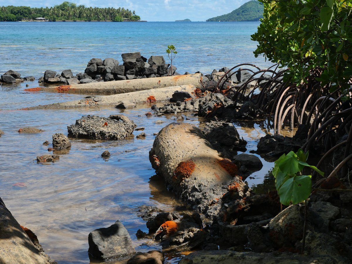 投棄された魚雷たち

トラック諸島にはこうした場所が数多く残ります