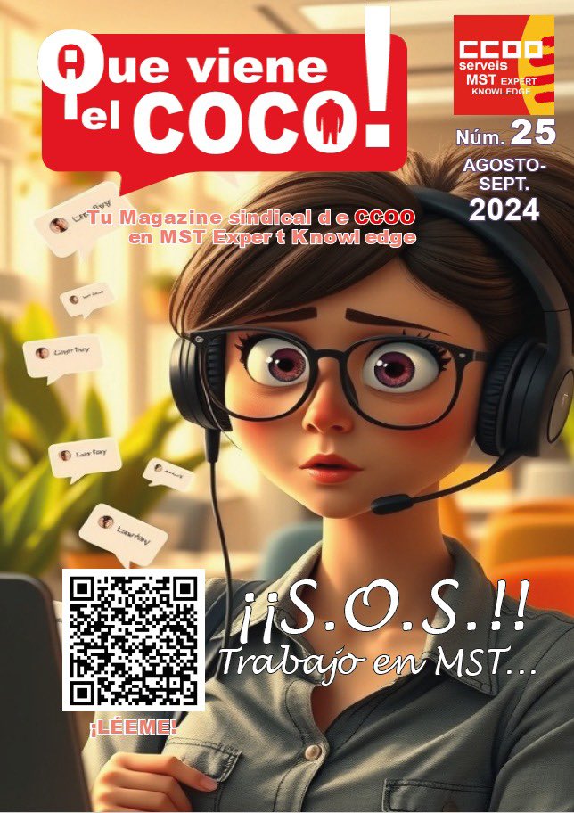 Comenzamos el tercer tercio de este verano de 2024, y, puntuales y diligentes, te presentamos la nueva publicación del nuestro magazine. No nos vamos a hacer de rogar más.

drive.google.com/uc?id=1Fm1iLOH…

<a href="/c_center_ccoo/">CONTACT CENTER CCOO</a> <a href="/c_center_ccoo/">CONTACT CENTER CCOO</a> <a href="/ccoo_serveiscat/">CCOO Serveis Catalunya</a>