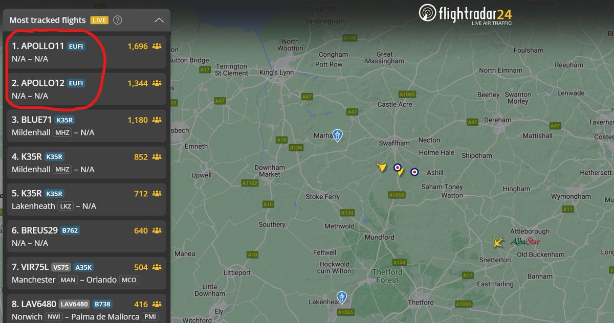 Flightradar24 tweet media