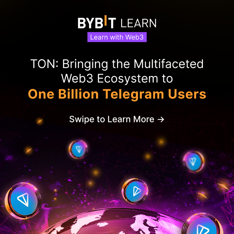 Alpha_Bybit's tweet photo. #TON @ton_blockchain has had a highly successful year, both on-chain and off-chain. 🚀 How successful?

Swipe right with @Bybit_Learn 👉

#BybitWeb3