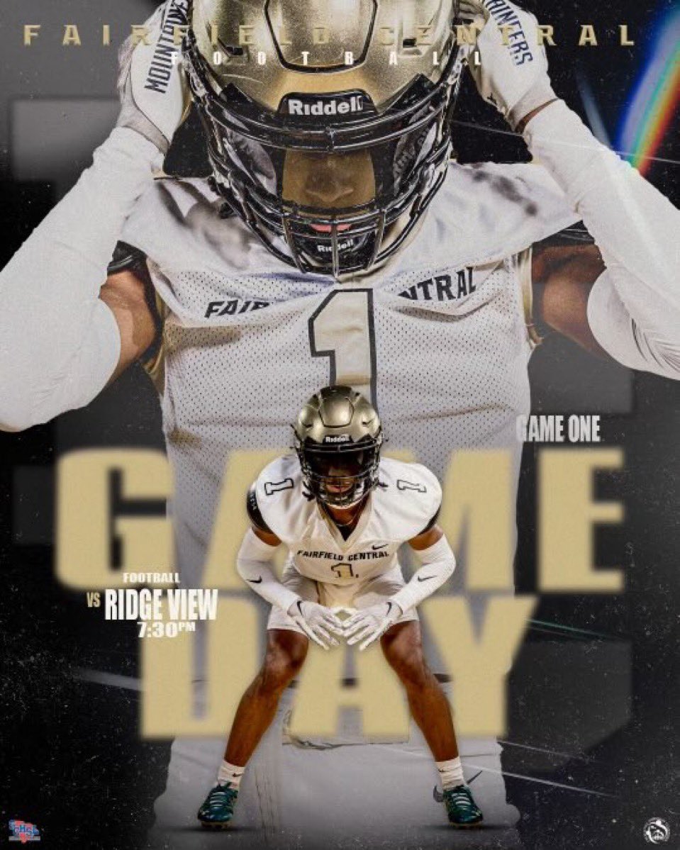 ❗️❗️Wake up- it’s Game day Griffin football fans❗️❗️<a href="/FCHSGriffins/">Fairfield Central</a>