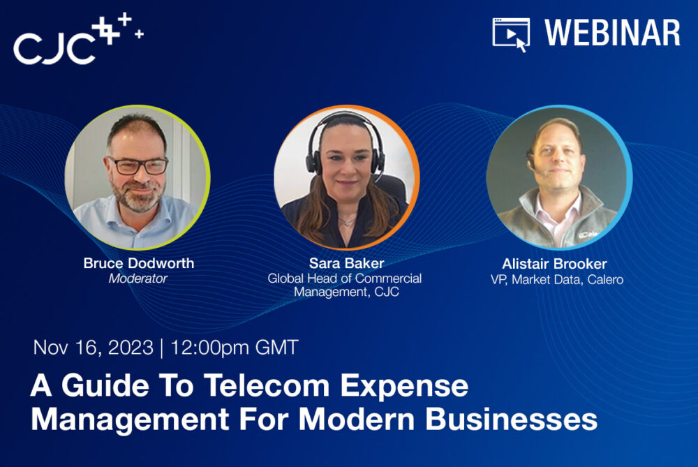 CJC_MarketData's tweet photo. 🎙FIRESIDE CHAT: A Guide To #TelecomExpenseManagement

In partnership with #Calero, Sara Baker &amp; Alistair Brooker discussed managing #TelecomExpenses. 

Watch On-Demand👉https://t.co/GtfKas9426

#Telecom #TEM #BrightTalk #CaleroMDSL #MDSL  #TEM #CostSavings #DataAdmin #CJC https://t.co/u4PZdeVjVb