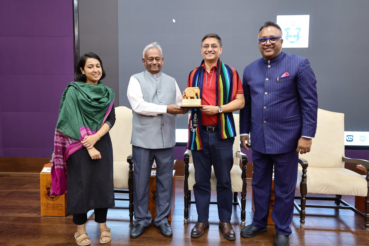 Jindal School of Government & Public Policy (JSGP) tweet media