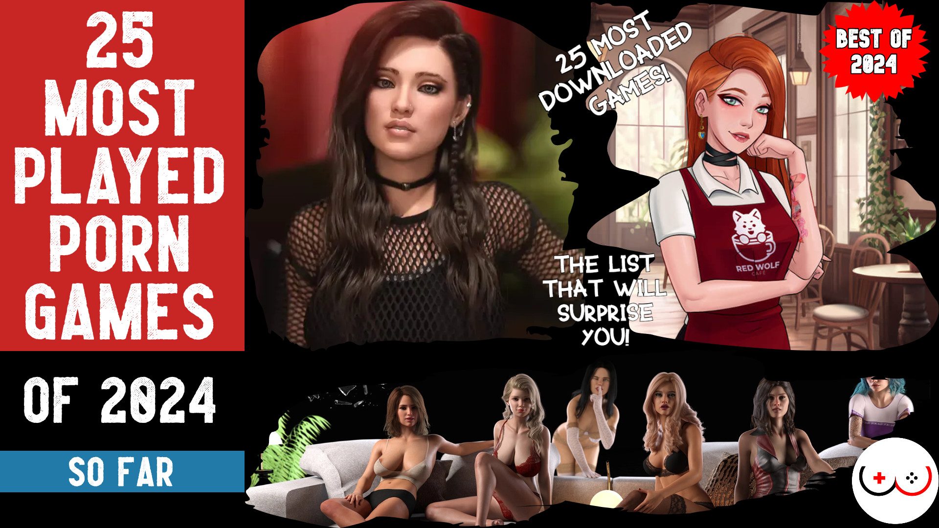 Let's see what you have all been playing. These are the top 25 most downloaded #porngames on @spicygamingnet in 2024 (so far). Kind off surprised tbh. The list ->https://t.co/cLk1PRavyx<- https://t.co/EpzDv4itcF
