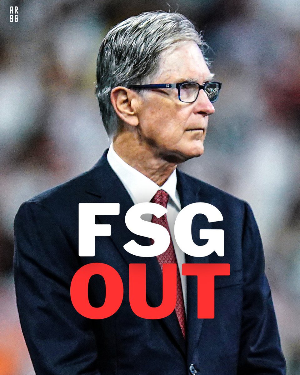 dazwiggins's tweet image. #FSGOUT #FSGOUTNOW #EnoughIsEnough @LFC  @TheRedmenTV @spiritofshankly @John_W_Henry @JamesPearceLFC @FenwaySportsGrp @LivEchoLFC @LFCTV @Carra23  @Linda_Pizzuti @BillyHo555 @_pauljoyce @SkySportsPL @TheAnfieldWrap @SkySportsNews
