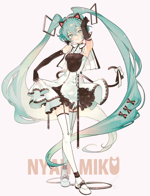 にゃん 初音ミク