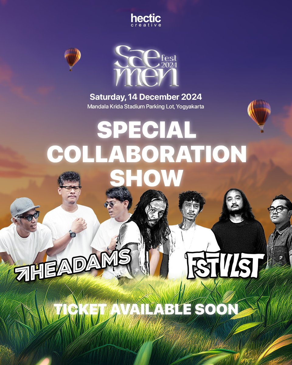 Rekomendasiin lagu yang cocok dikolaborasiin <a href="/theadamsband/">The Adams</a> dan <a href="/FSTVLST/">festivalist =</a> dong, ndies!

Info terupdate, kunjungi <a href="/saemenfest/">Saemen Fest</a> ya!