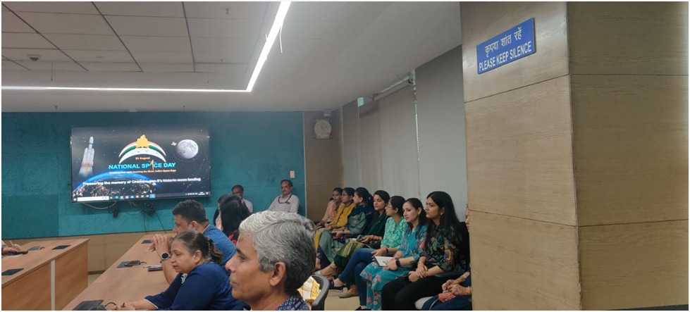 TIFAC (@tifac4) on Twitter photo The First #NationalSpaceDay2024 celebrations was organised in #TIFAC commemorating the One year of successful soft landing of Vikram lander and Pragyan Rover today. <a href="/DrJitendraSingh/">Dr Jitendra Singh</a> <a href="/IndiaDST/">DSTIndia</a> <a href="/drpradeep19/">Dr Pradeep Srivastava</a> <a href="/karandi65/">Abhay Karandikar</a> <a href="/isro/">ISRO</a> The First #NationalSpaceDay2024 celebrations was organised in #TIFAC commemorating the One year of successful soft landing of Vikram lander and Pragyan Rover today. <a href="/DrJitendraSingh/">Dr Jitendra Singh</a> <a href="/IndiaDST/">DSTIndia</a> <a href="/drpradeep19/">Dr Pradeep Srivastava</a> <a href="/karandi65/">Abhay Karandikar</a> <a href="/isro/">ISRO</a>
