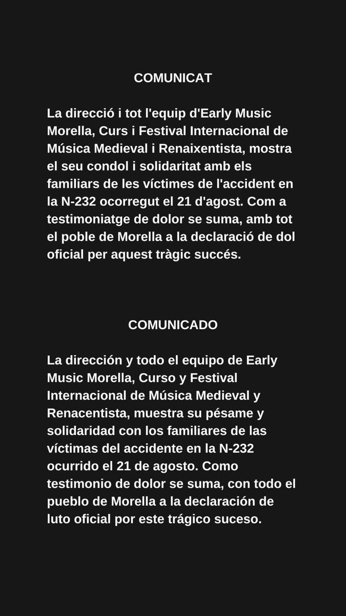 Early Music Morella (@earlymusmorella) on Twitter photo 