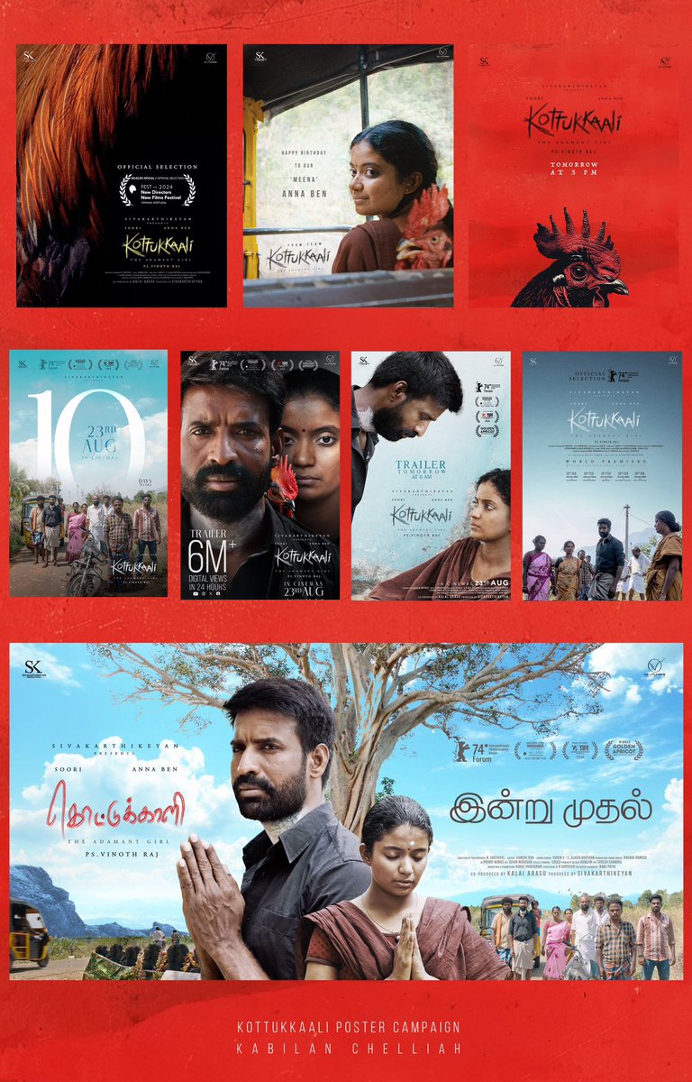 Sivam C Kabilan (@kabilanchelliah) on Twitter photo . #Vaazhai & #Kottukkaali ❤️❤️❤️
In Cinemas Now ✨
Super glad to have worked on these two GEMS of Tamil Cinema 💯
Thank you <a href="/mari_selvaraj/">Mari Selvaraj</a> Naa ❤️ & <a href="/PsVinothraj/">Vinothraj PS</a> ❤️ . #Vaazhai & #Kottukkaali ❤️❤️❤️
In Cinemas Now ✨
Super glad to have worked on these two GEMS of Tamil Cinema 💯
Thank you <a href="/mari_selvaraj/">Mari Selvaraj</a> Naa ❤️ & <a href="/PsVinothraj/">Vinothraj PS</a> ❤️
